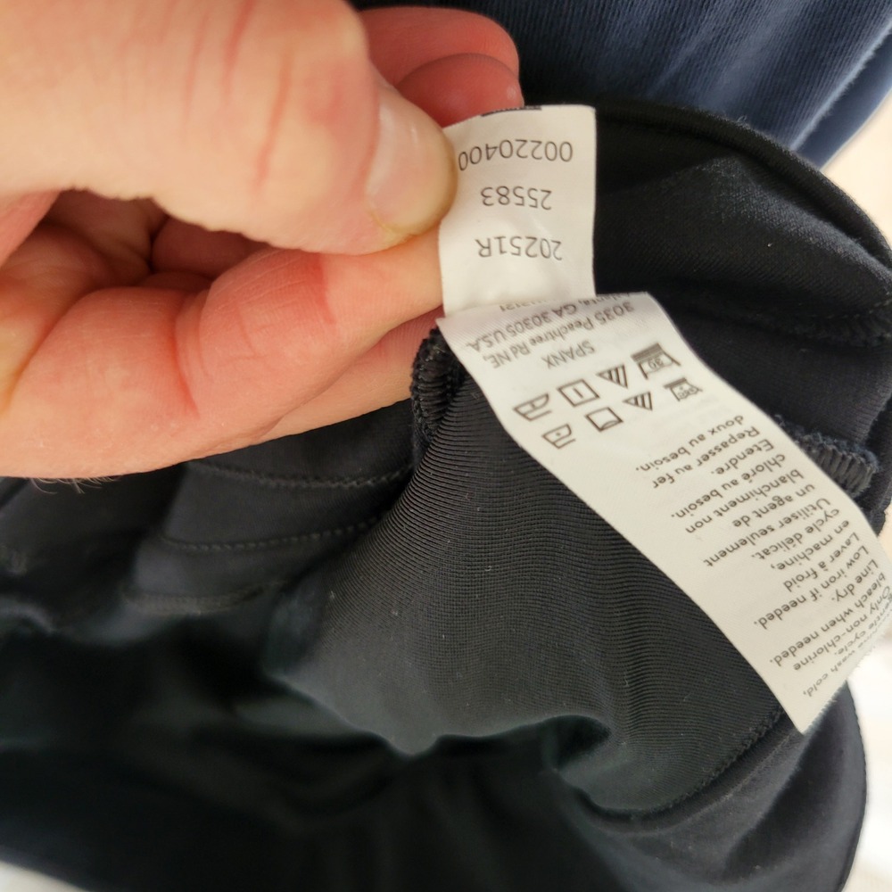 SPANX‎ The Perfect Black Pants Ankle Backseam Skinny Size Large - Picture 12 of 13